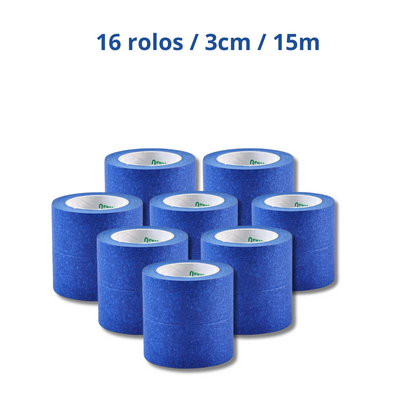 Fita Crepe Azul para Construção e Pintura [Compre Mais e Pague Menos]
