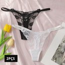 Calcinhas Invisible Fio em Renda - Ajuste Delicado [Leve 2]
