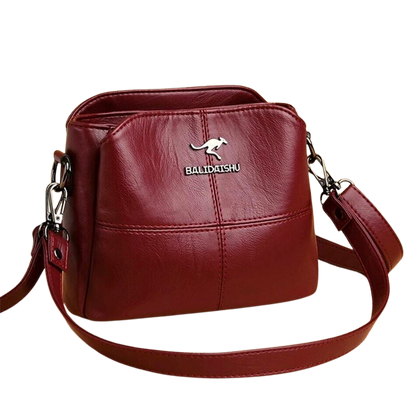 Bolsa de Couro Charlotte 3 em 1