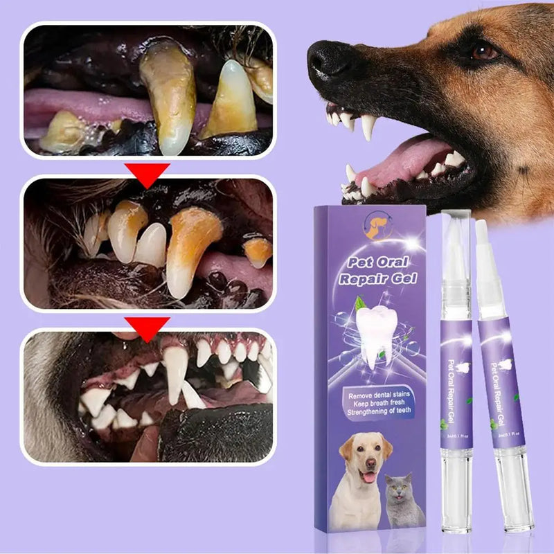 Caneta Gel Dental para Cães e Gatos