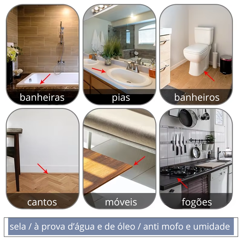 Fita de Vedação Autoadesiva