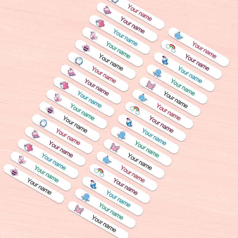 Etiqueta Escolar Personalizada