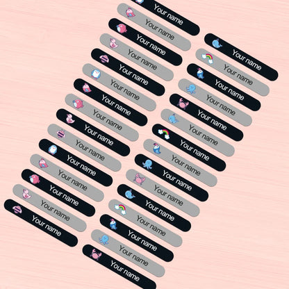 Etiqueta Escolar Personalizada