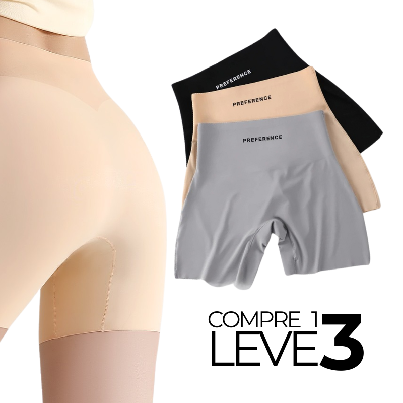 calcinha modeladora seda gelo