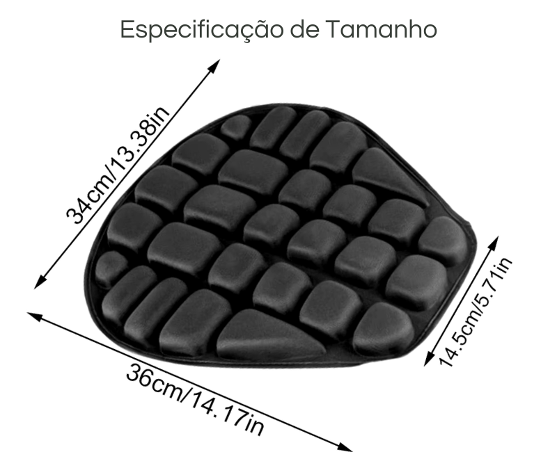 Almofada de EVA para Assento de Moto