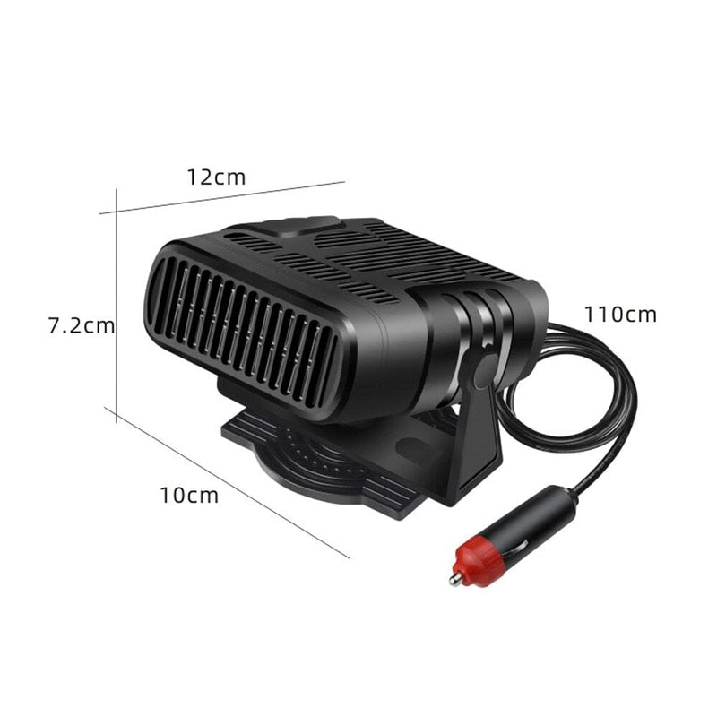 Ventilador Portátil para Carro - 12V/24V