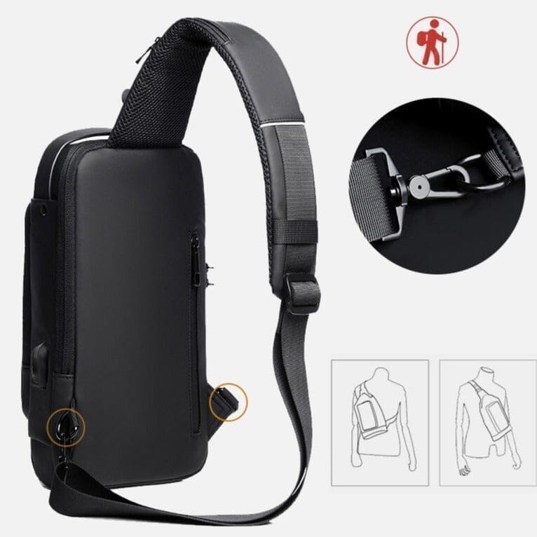 Mochila Anti-Furto Slim