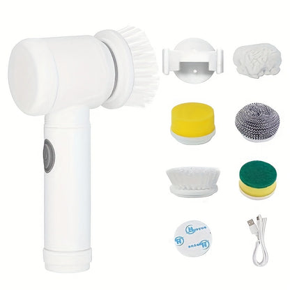 Escova Elétrica Multiuso 5 em 1