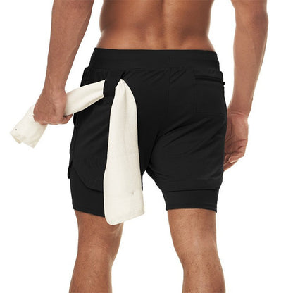 Shorts Duplo de Academia